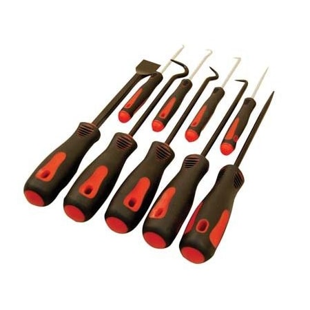 Atd Tools ATD 9-Piece Scraper Hook and Pick Set 8424